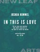 In This Is Love SATB choral sheet music cover